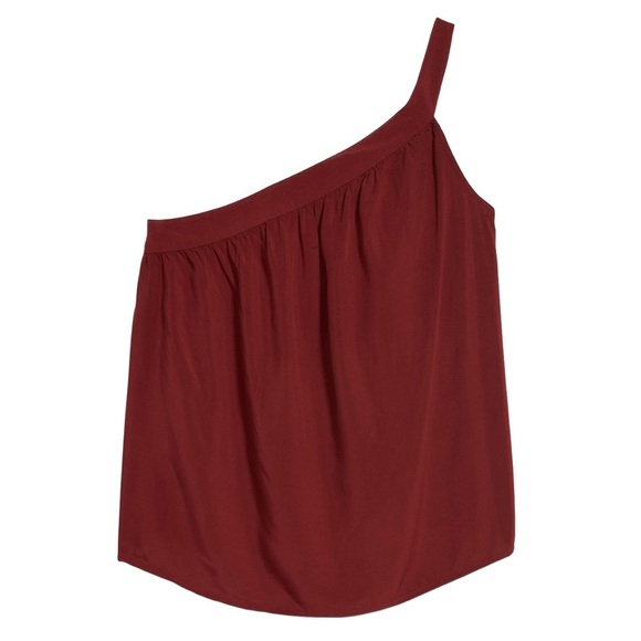 OLD Navy Soft-Woven One-Shoulder Top (N08.7) - Picture 3 of 5